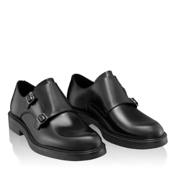 Pantofi Eleganti Barbati 7656 Vitello Negru