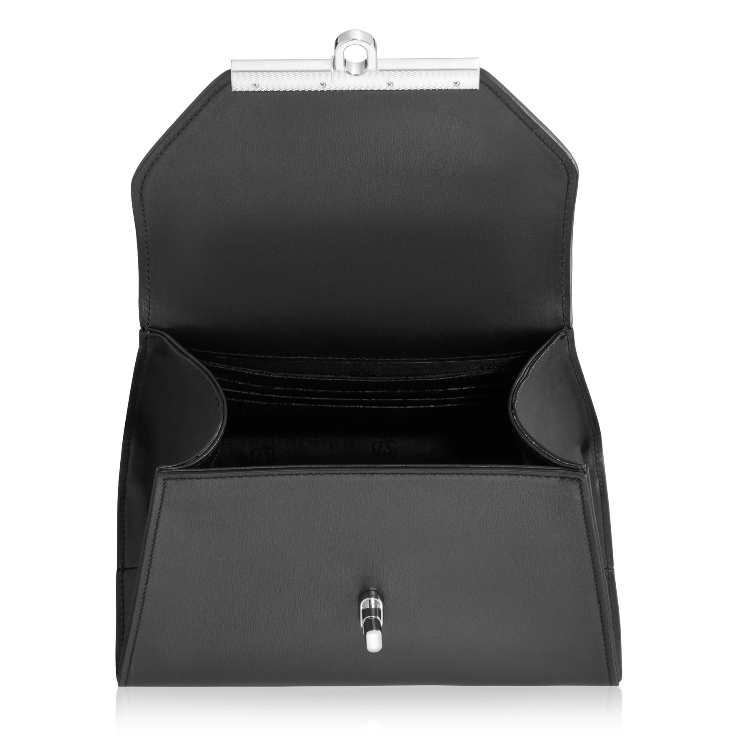 Imagine GEANTA DAMA DE MANA MARY 01 VIT STAMP NEGRU