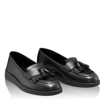 Pantofi Casual Dama 7962 Vitello Negru