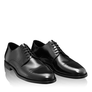 Pantofi Eleganti Barbati 7635 Vitello Negru