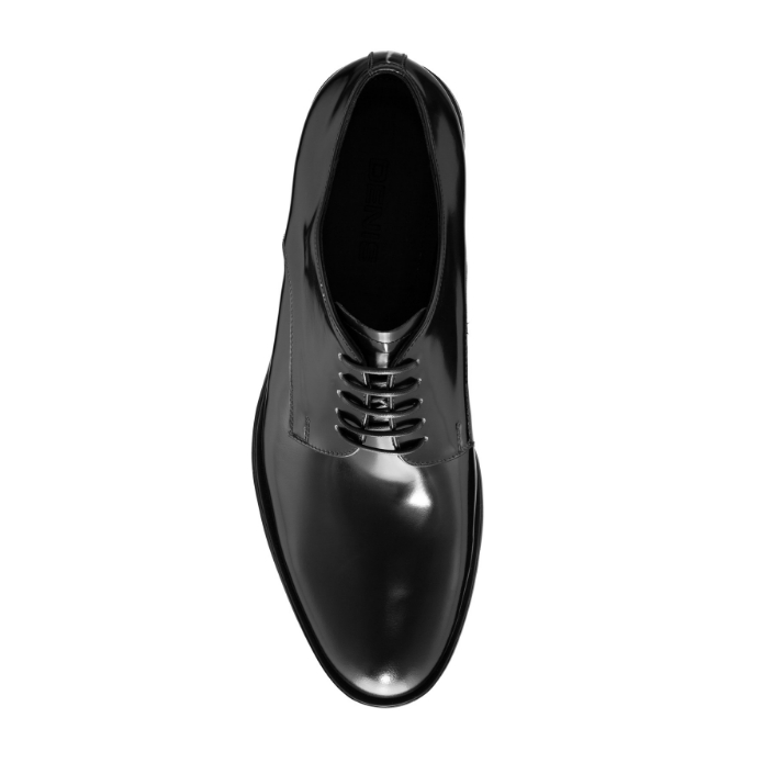 Imagine Pantofi Eleganti Barbati 7707 Abrazivato Negru