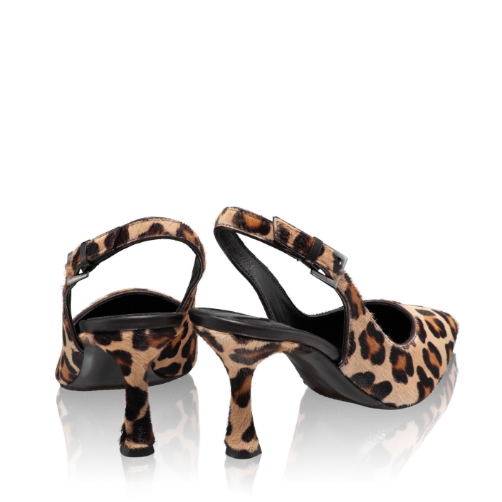 Imagine Pantofi Decupati Femei 8044 Cavallino Leopard