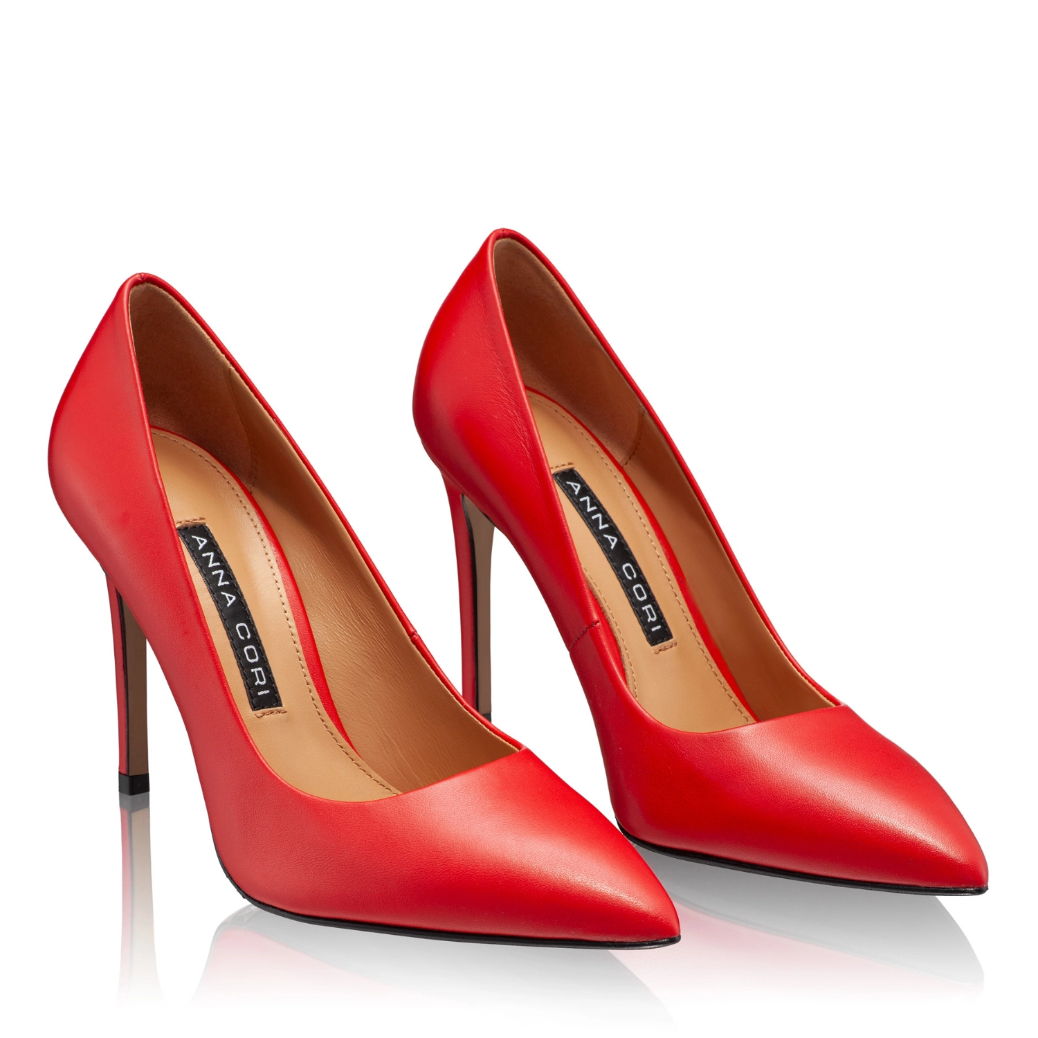 Imagine Pantofi Dama Eleganti 7868 Vitello Red