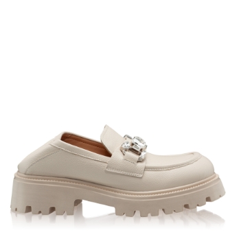 Pantofi Casual Dama 7596 Bottalato Panna