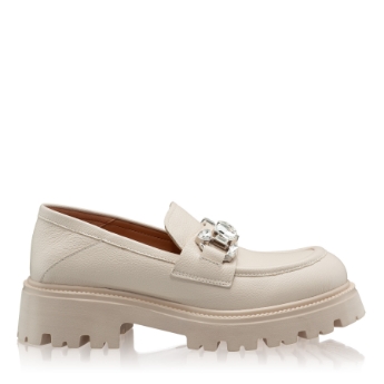 Imagine Pantofi Casual Dama 7596 Bottalato Panna