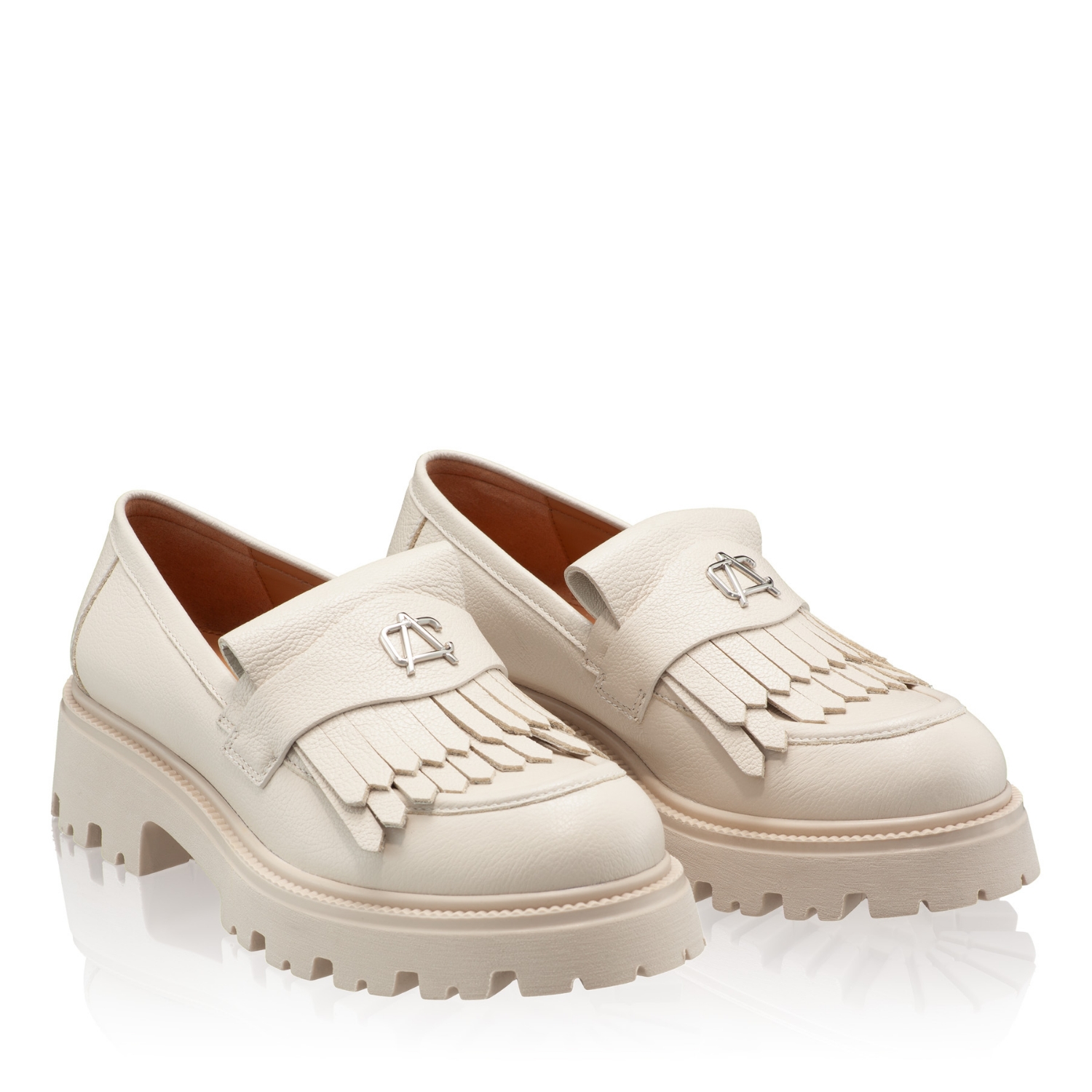 Imagine Pantofi Casual Damă 7196 Bottalato Panna
