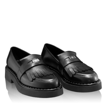 Pantofi Casual Dama 7977 Vitello Negru