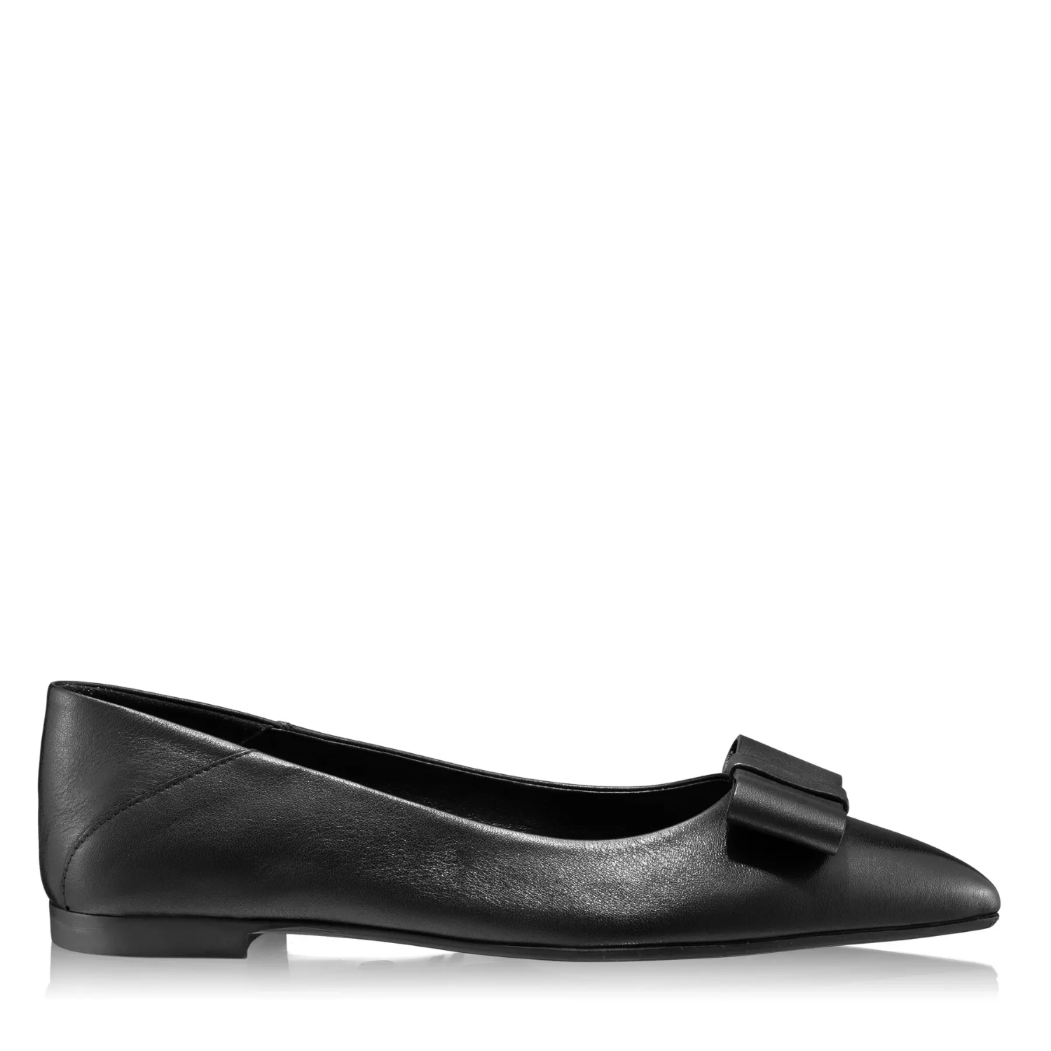 Picture of Women Ballerina Flats 7518 Vitello Black