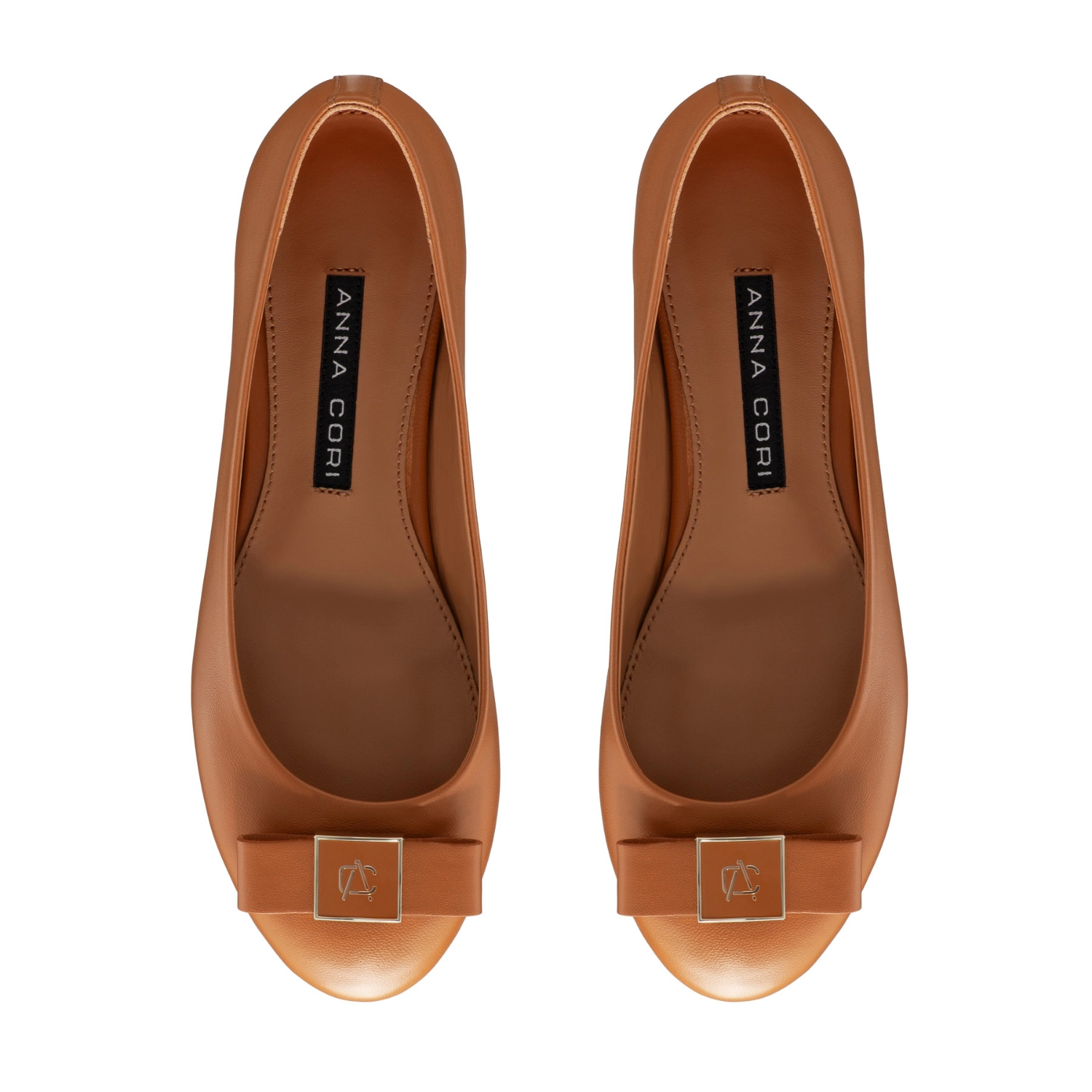Снимка на Дамски балерини 7560 Nappa Cuoio
