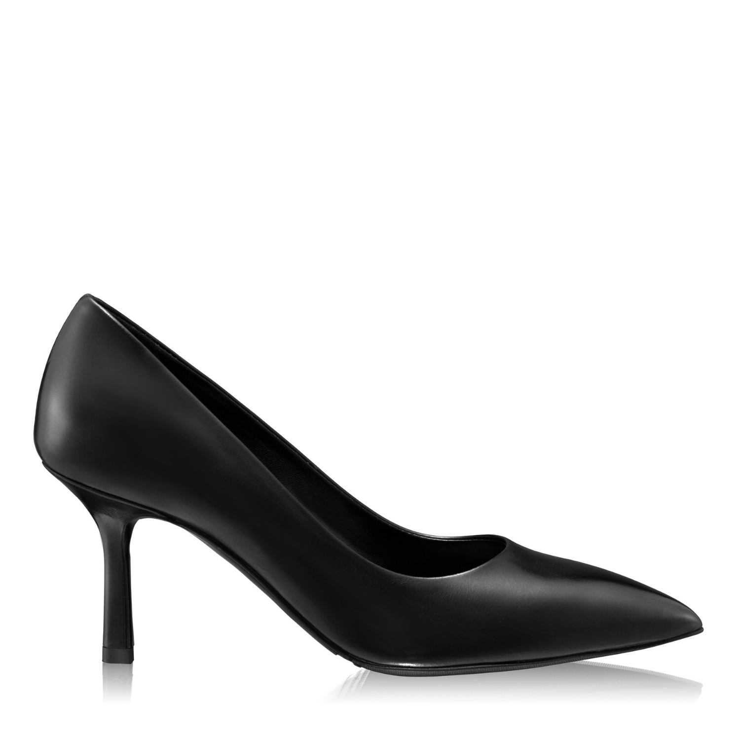 Picture of High-heel Pointed Toe Pumps 8026 Vitello Black
