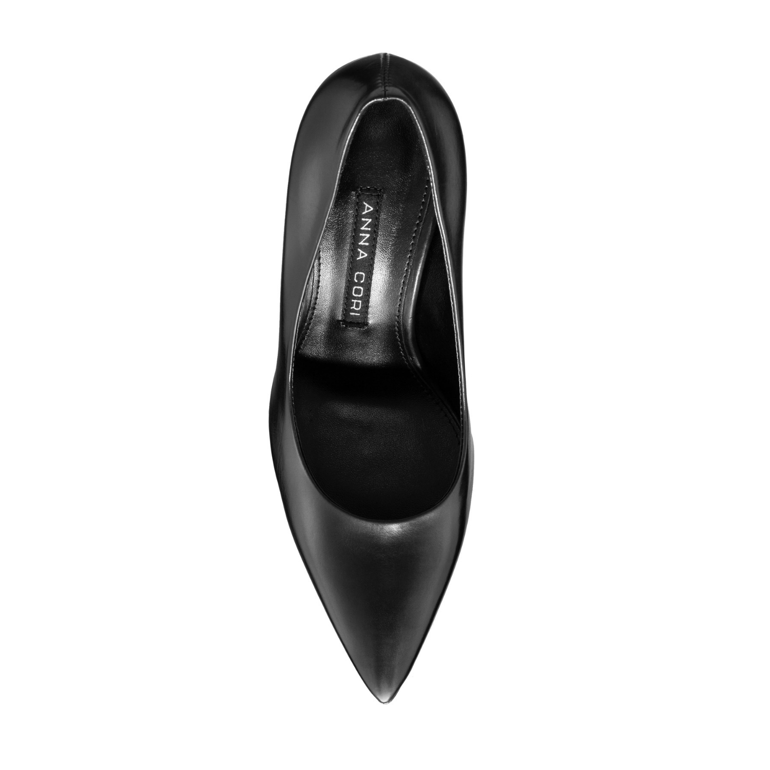 Picture of High-heel Pointed Toe Pumps 8026 Vitello Black