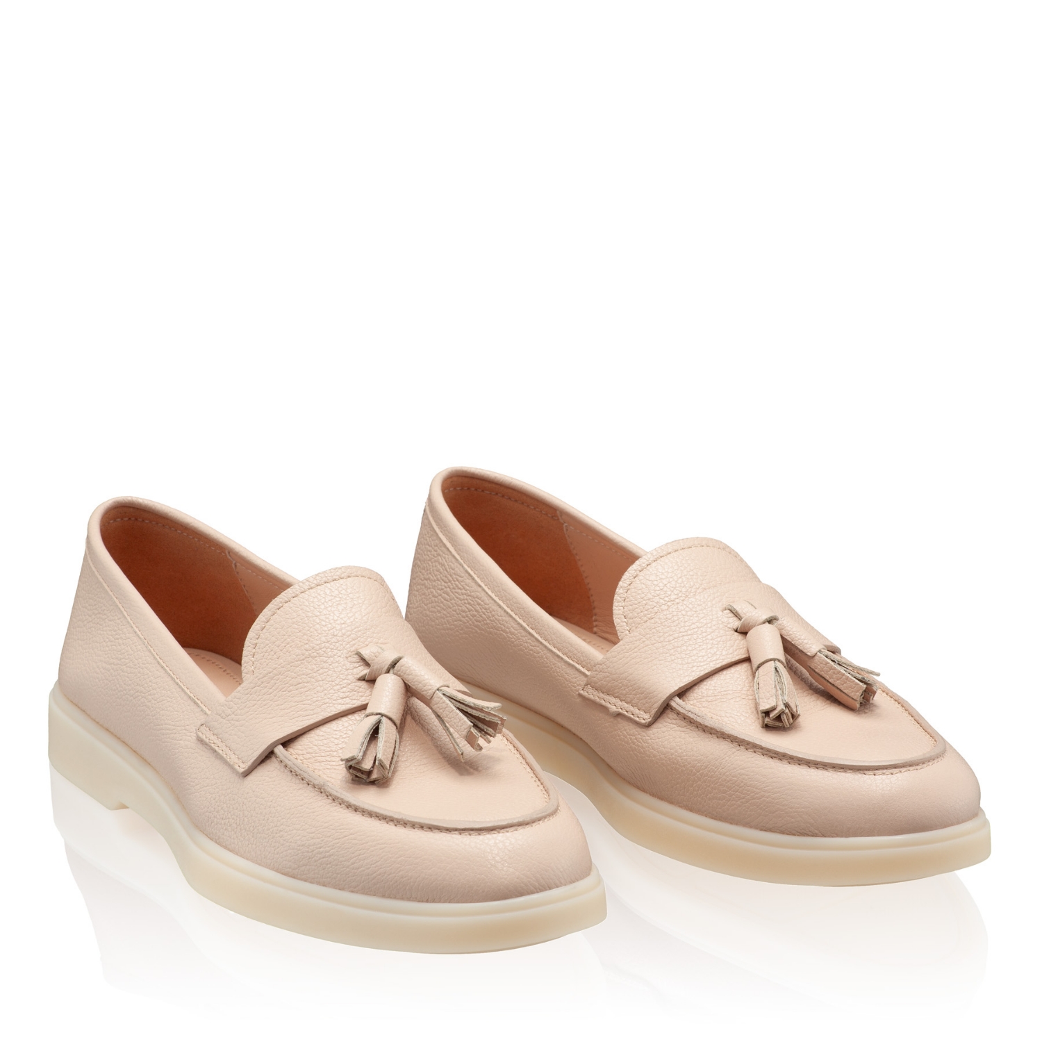 Picture of Women Casual Loafers 7517 Bottalato Nude