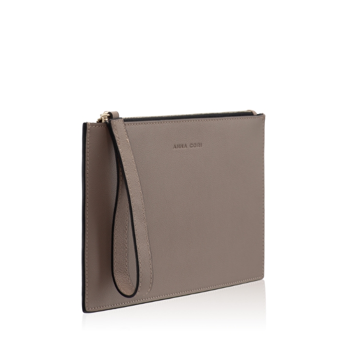 Pouch Dama LUNA Bottalato Taupe