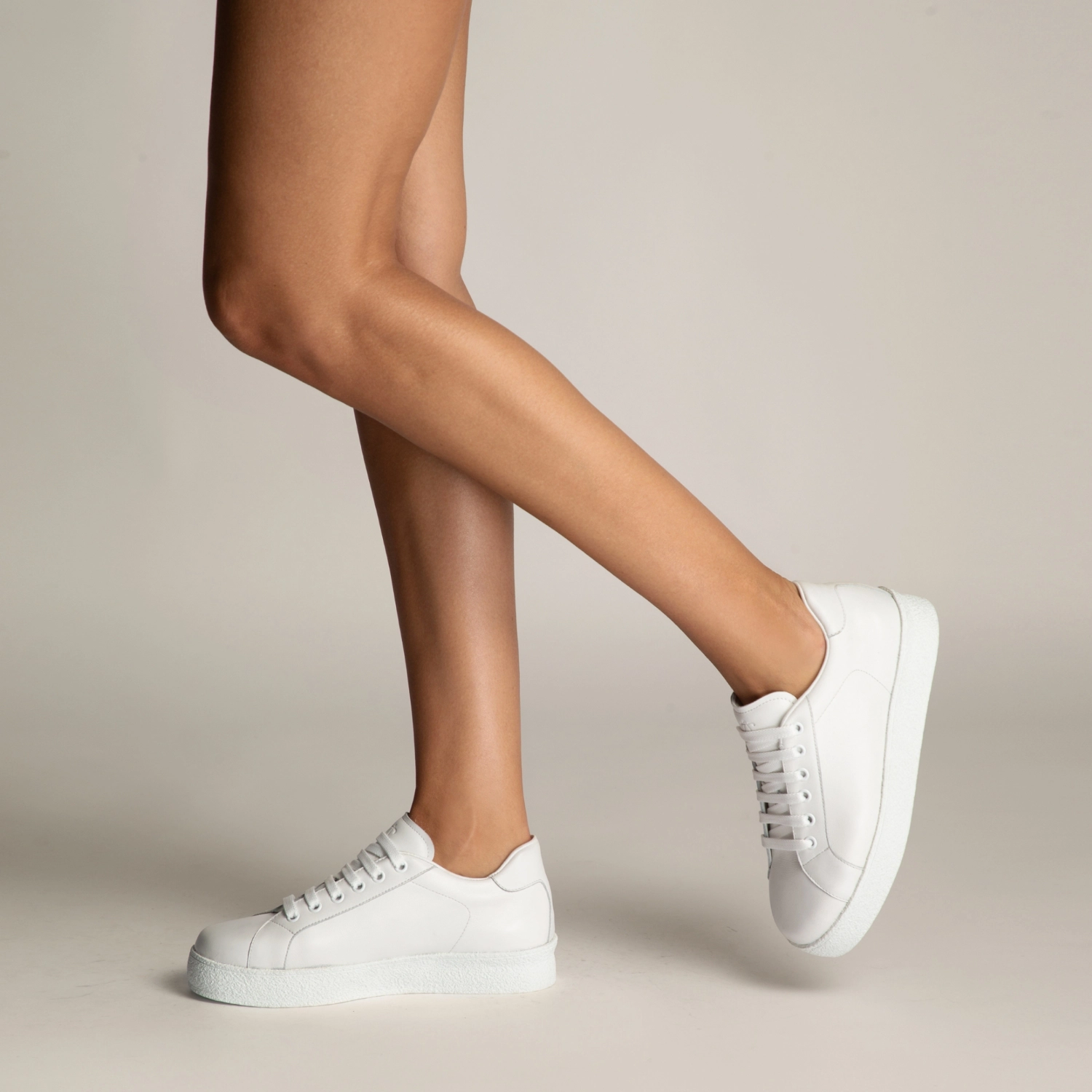 Imagine Pantofi Sport Dama 8017 Vitello Alb