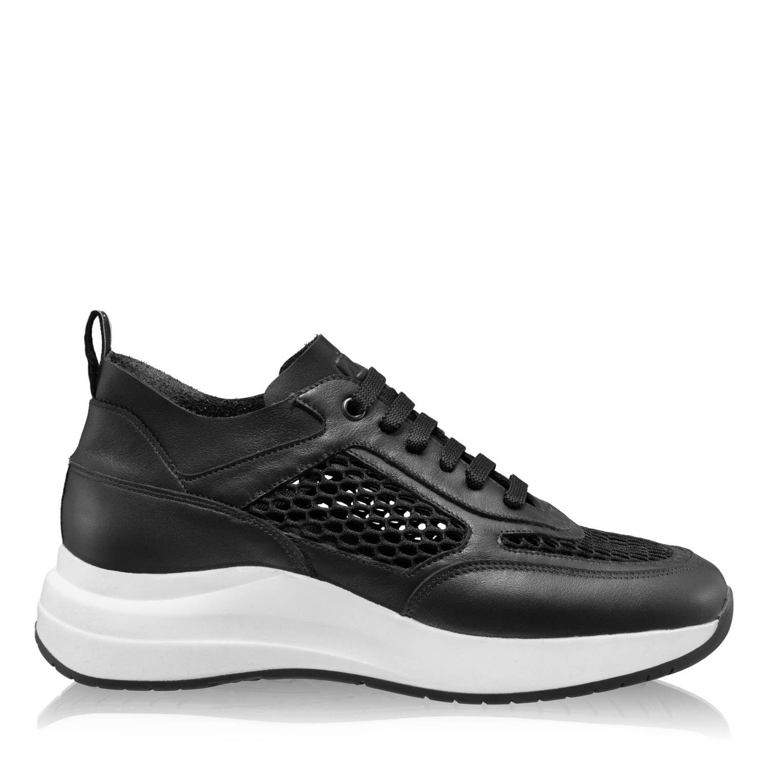Снимка на Дамски спортни обувки 8132 Vitello+Rete Negru