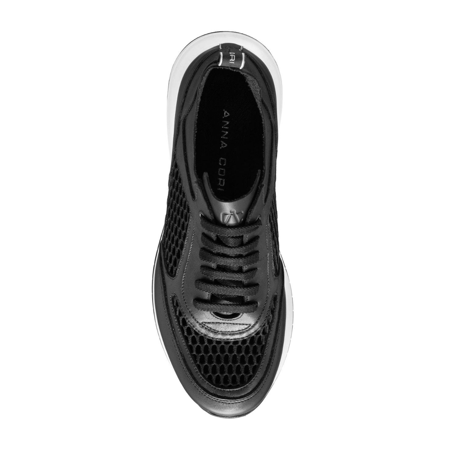 Снимка на Дамски спортни обувки 8132 Vitello+Rete Negru