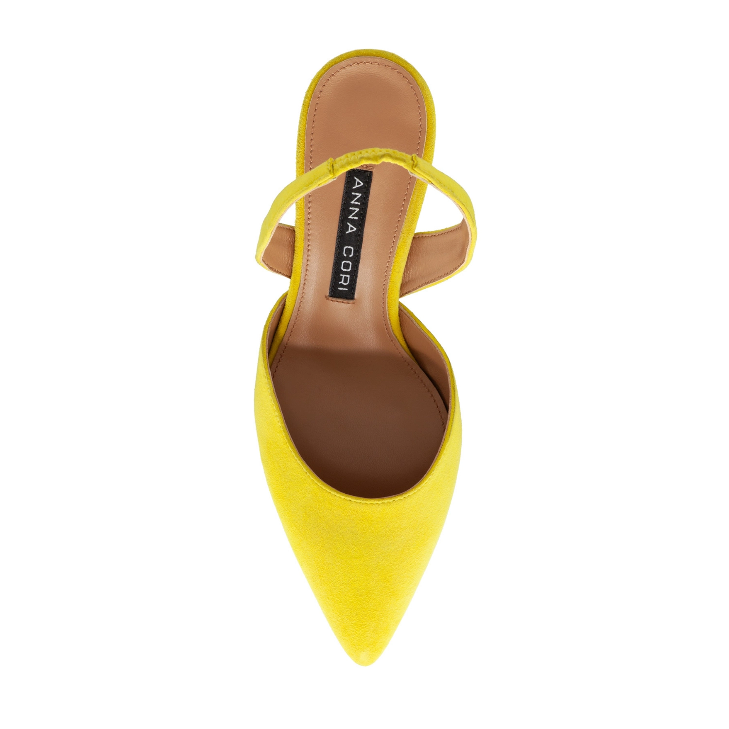 Снимка на Дамски отворени обувки 8054 Camoscio Galben