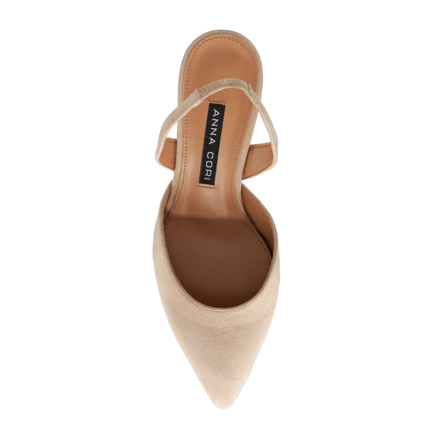 Imagine Pantofi Decupati Dama 8054 Camoscio Bej