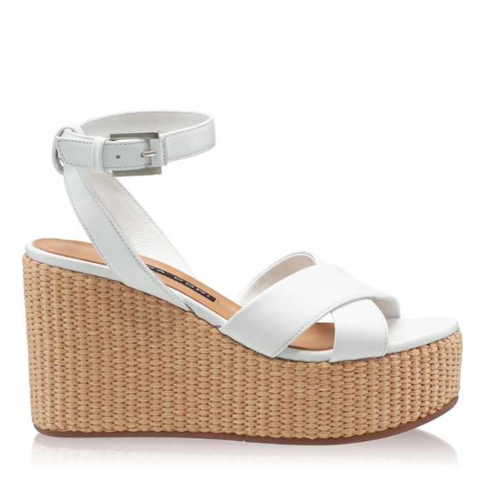 Imagine Sandale Dama 8089 Vitello Alb