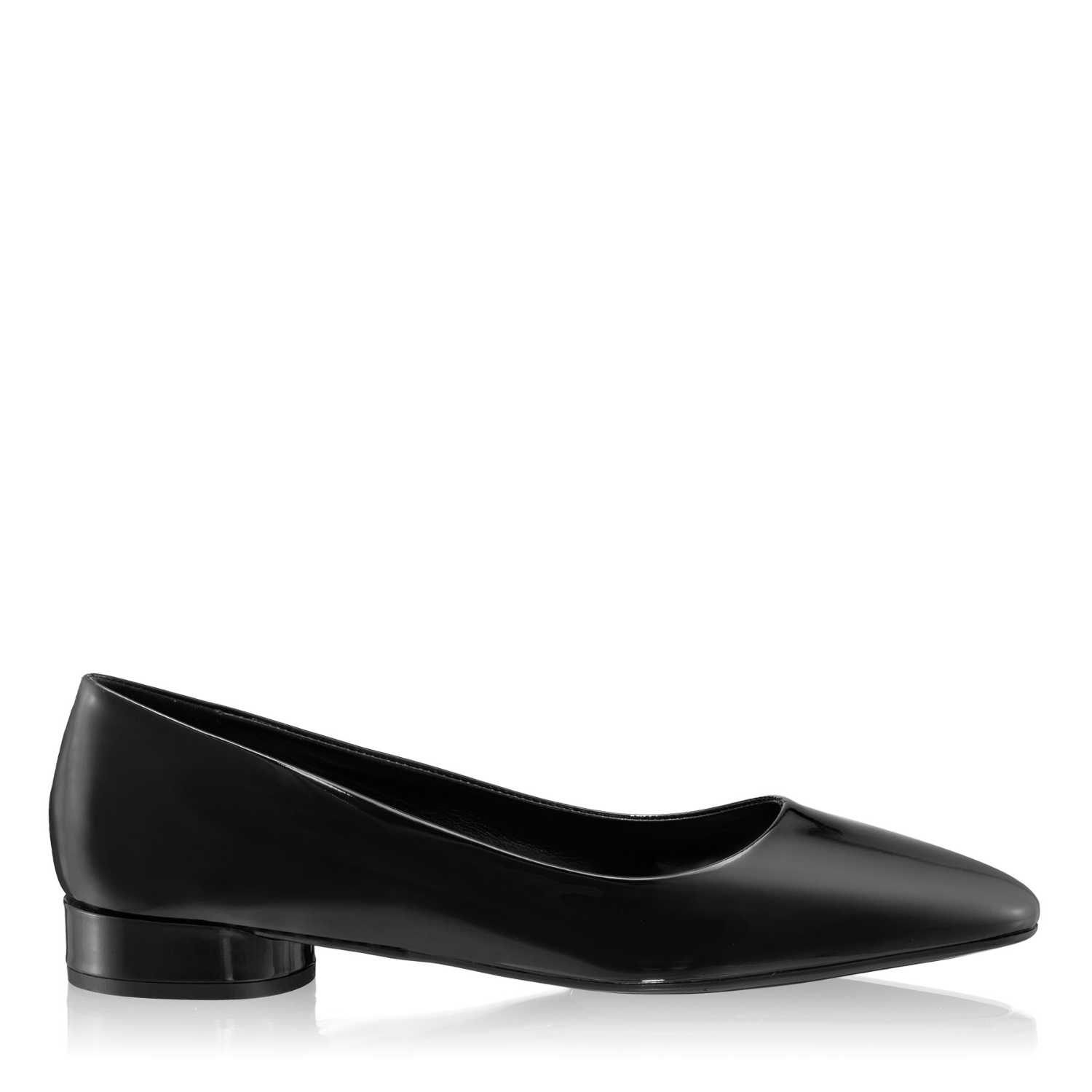 Picture of Kiteen-heel Slingback Pumps 8047 Lac Black