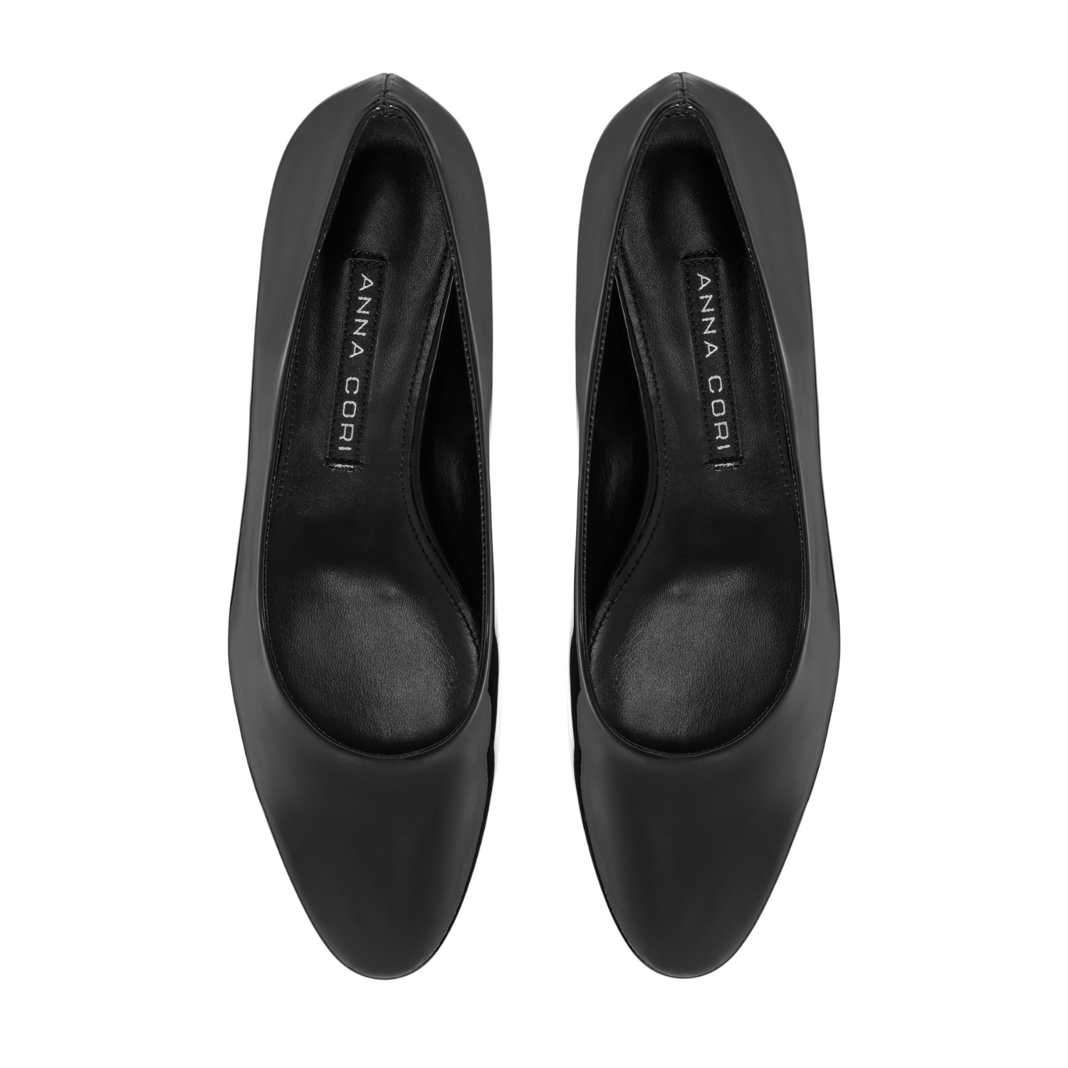 Picture of Kiteen-heel Slingback Pumps 8047 Lac Black
