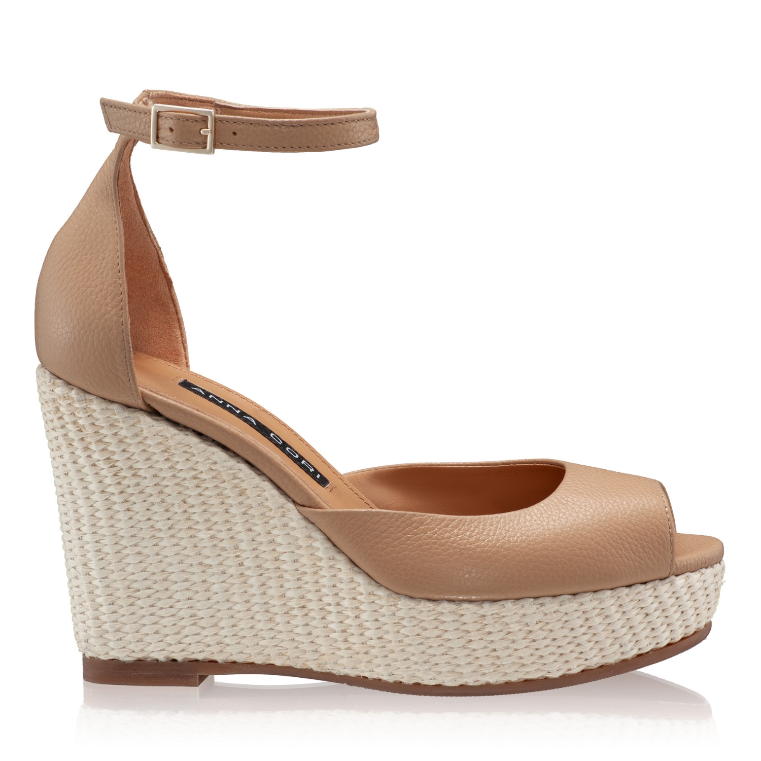 Picture of Women's Leather Sandals 8048 Bottalato Cappuccino