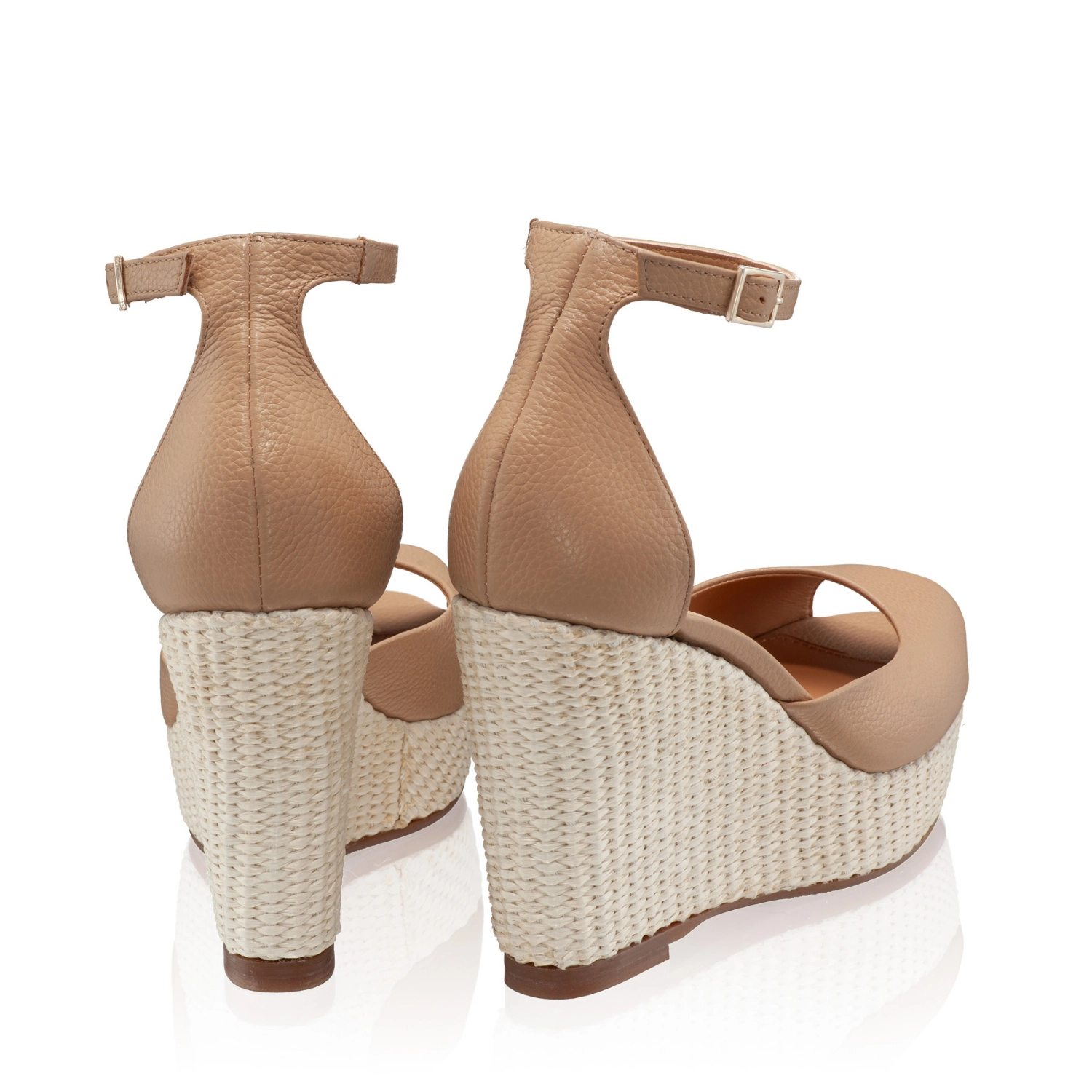 Picture of Women's Leather Sandals 8048 Bottalato Cappuccino