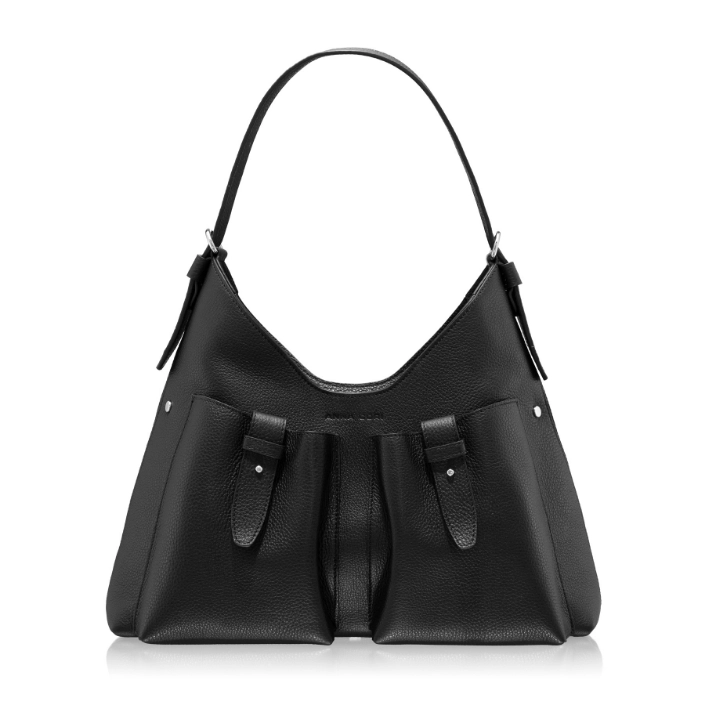 Imagine Geanta dama de Mana ALIZA 03 BOTTALATO NEGRU