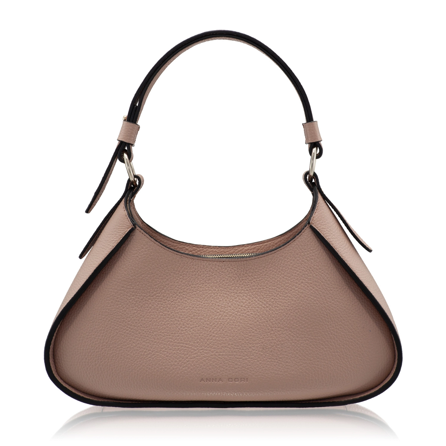 Picture of Women Leather Shoulder Bag GELIA 02 BOTTALATO NUDE
