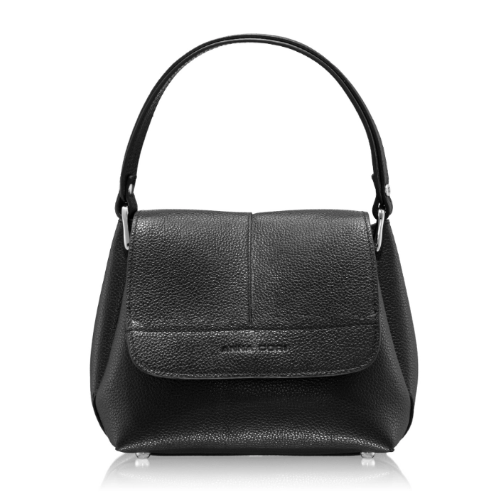 Picture of Women Leather Hand Bag CAYA 01 BOTTALATO BLACK