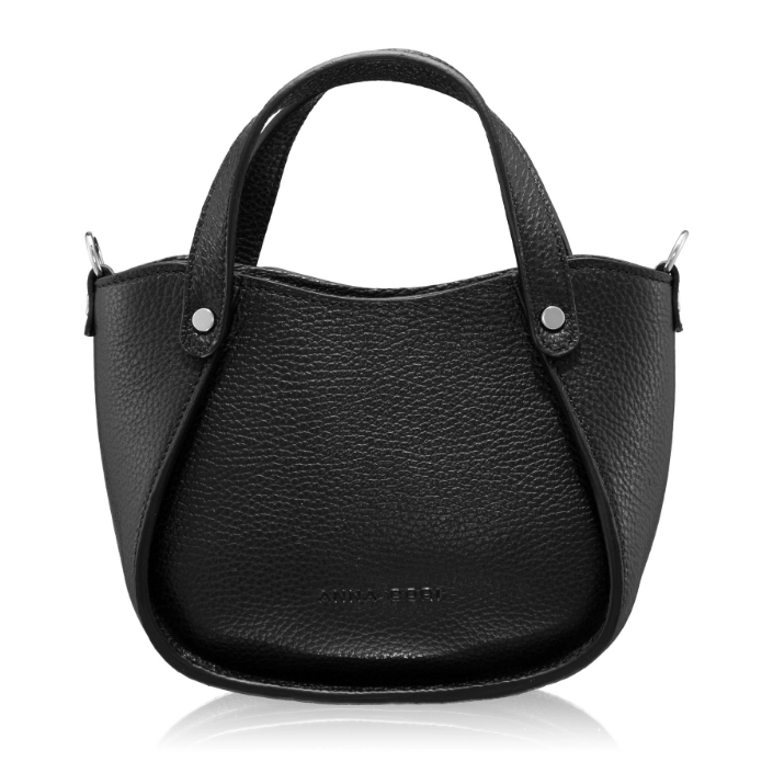 Arată detalii pentru Geanta dama de Mana GELIA 01 BOTTALATO NEGRU Imagine Geanta dama de Mana GELIA 01 BOTTALATO NEGRU