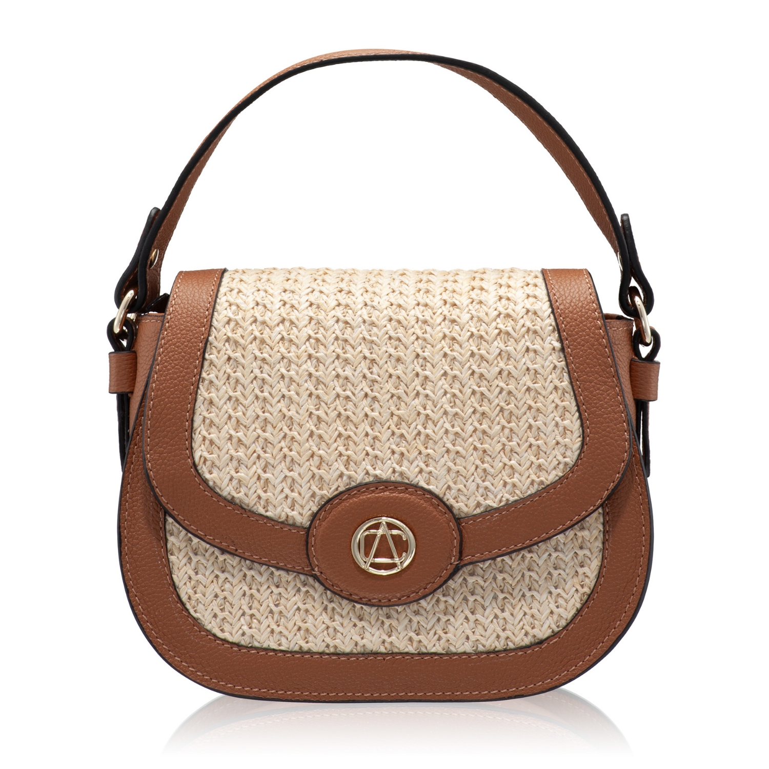 Picture of DUANA 01 BOTT CUOIO+RAF BEIGE