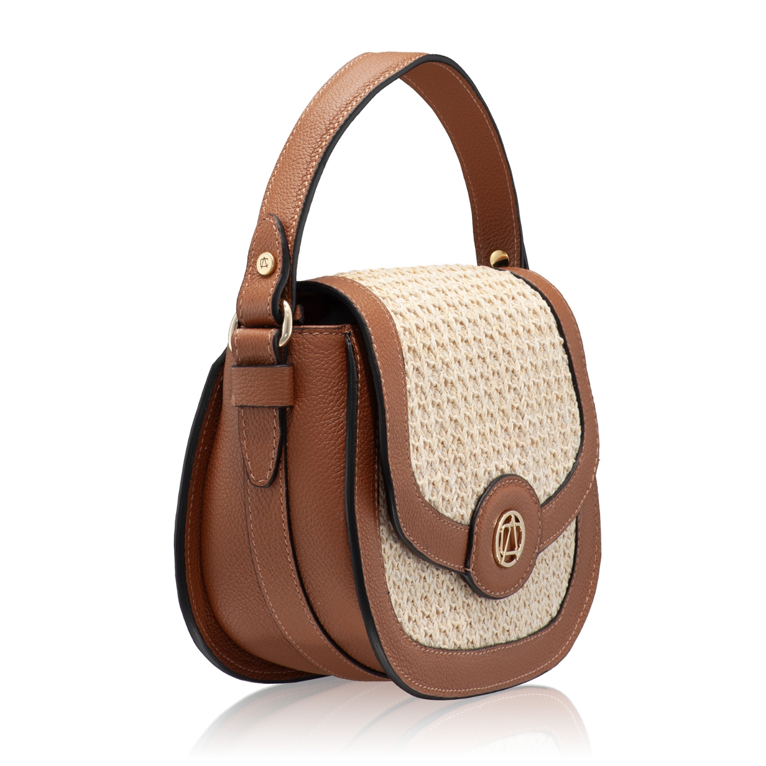 Picture of DUANA 01 BOTT CUOIO+RAF BEIGE