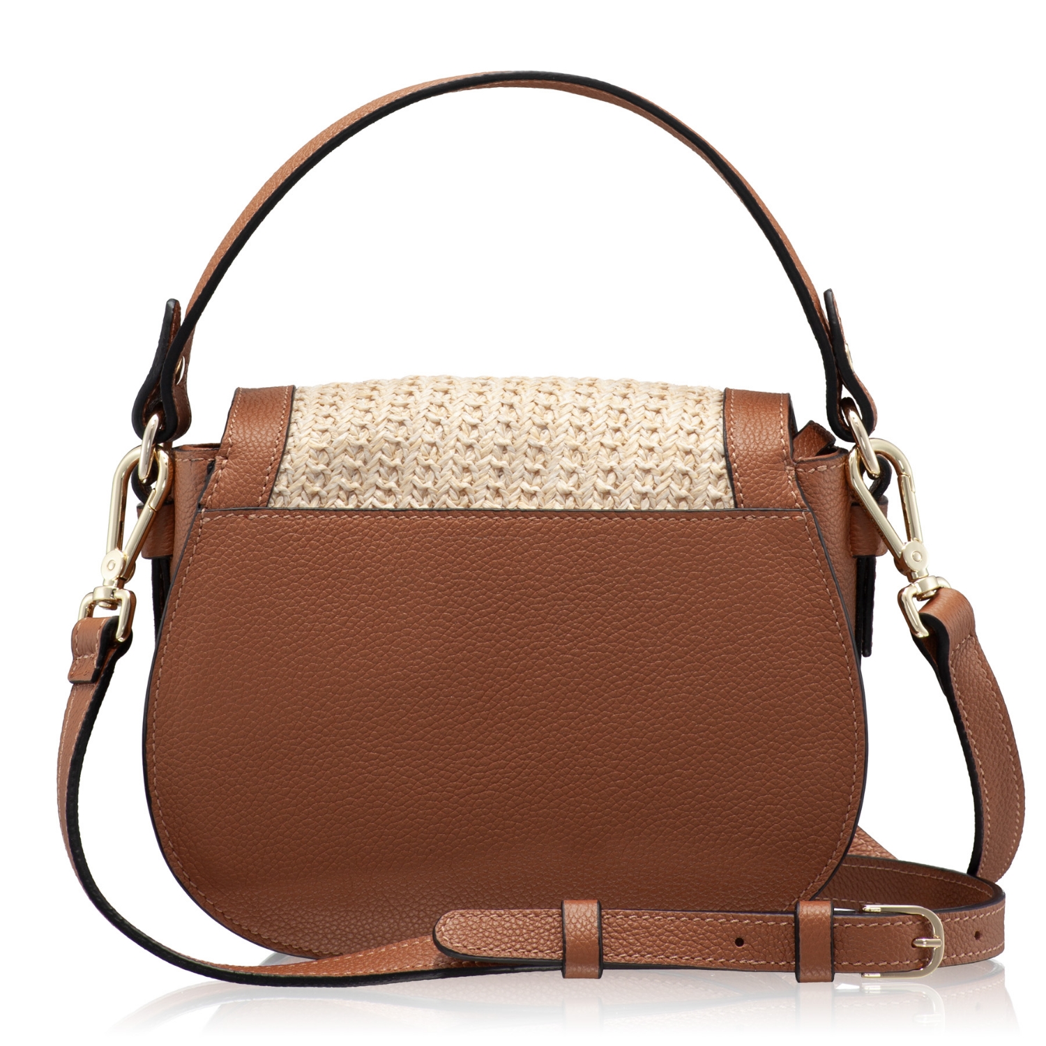 Picture of DUANA 01 BOTT CUOIO+RAF BEIGE