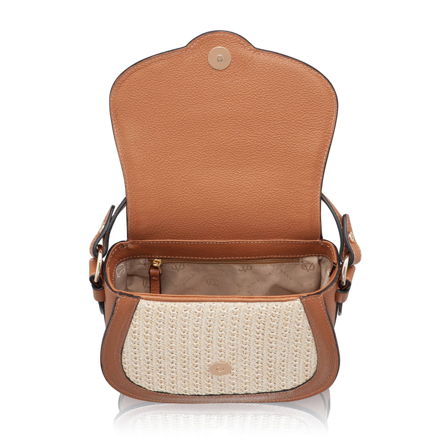Picture of DUANA 01 BOTT CUOIO+RAF BEIGE
