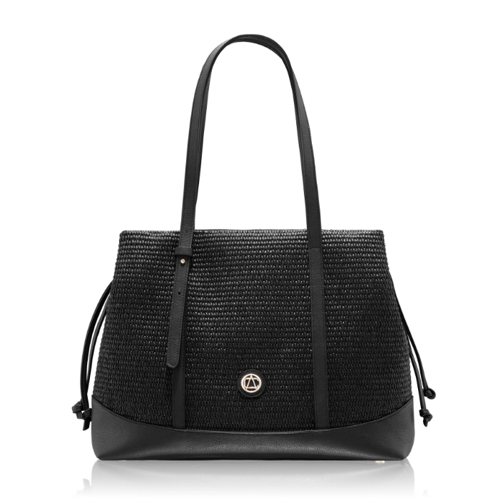 Arată detalii pentru Geanta de umar HARA 03 BOTT+RAFIA NEGRU Imagine Geanta de umar HARA 03 BOTT+RAFIA NEGRU