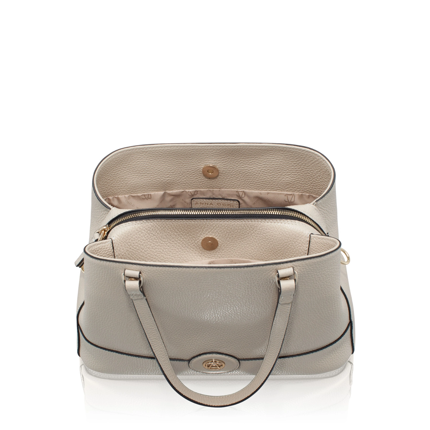 Imagine Geanta dama de Umar DUANA 02 BOTTALATO PANNA