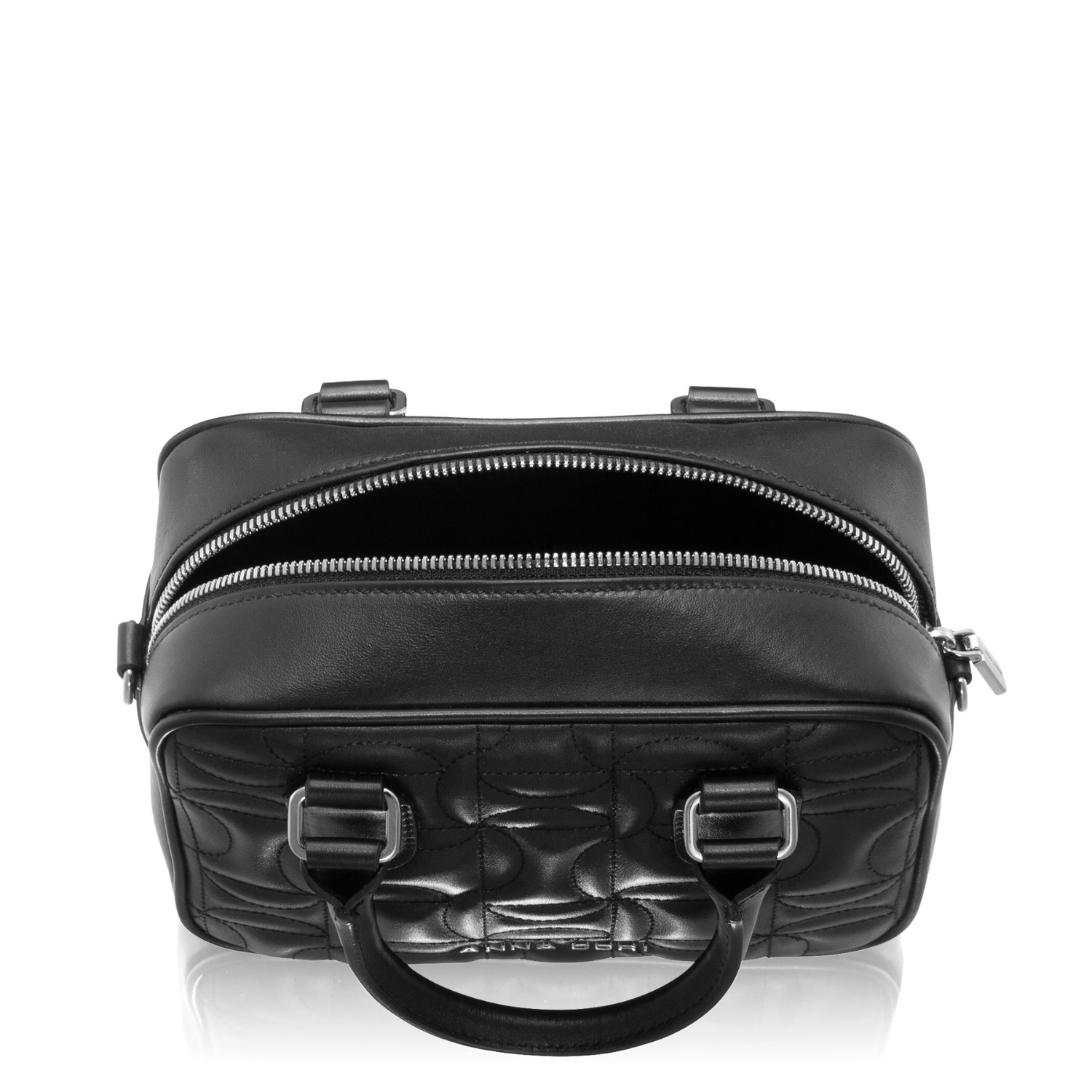 Imagine Geanta de mana TINY 02 VITELLO NEGRU