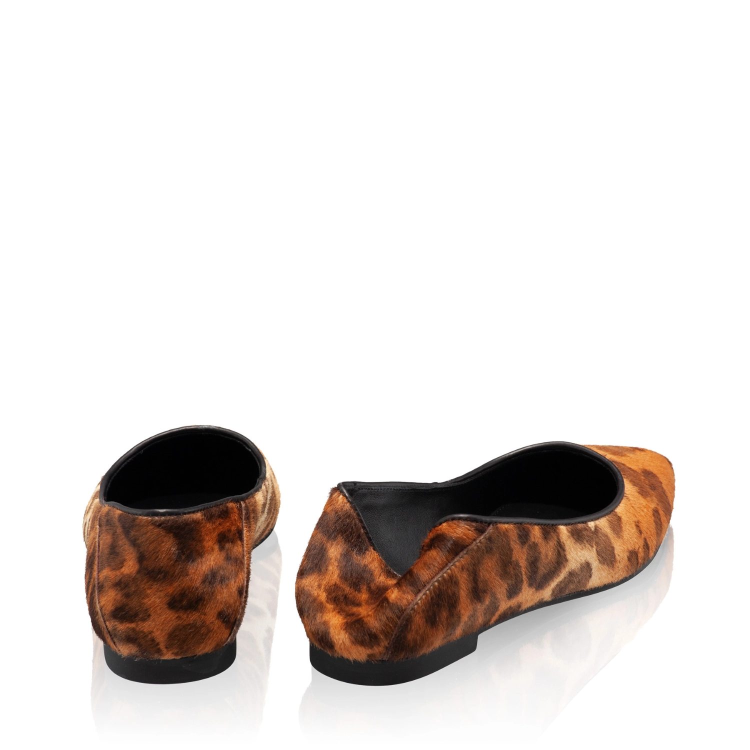 Imagine Balerini Dama 8182 Cavallino Leopard Camel+Maro