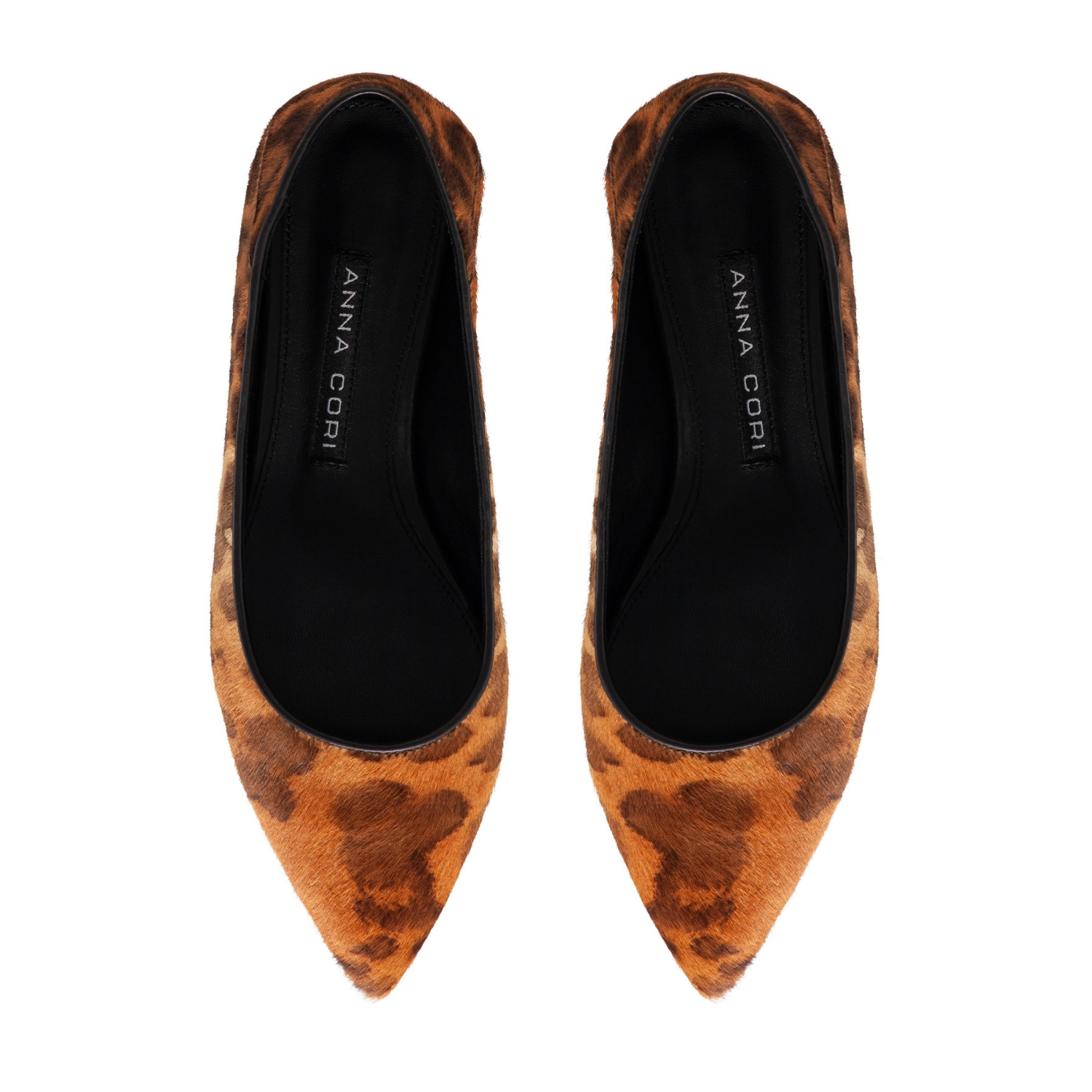 Imagine Balerini Dama 8182 Cavallino Leopard Camel+Maro