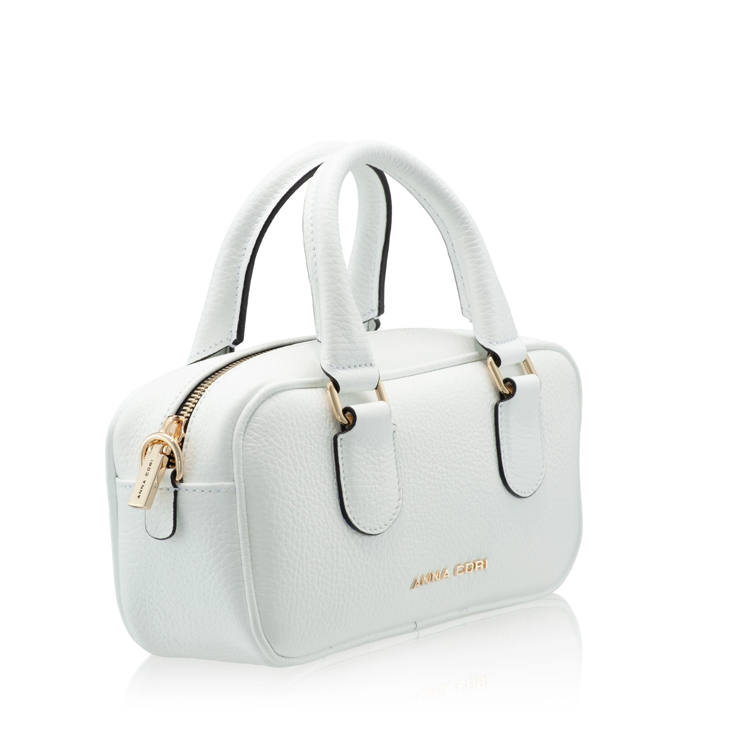 Imagine Geanta dama de Mana TINY 01 BOTTALATO ALB