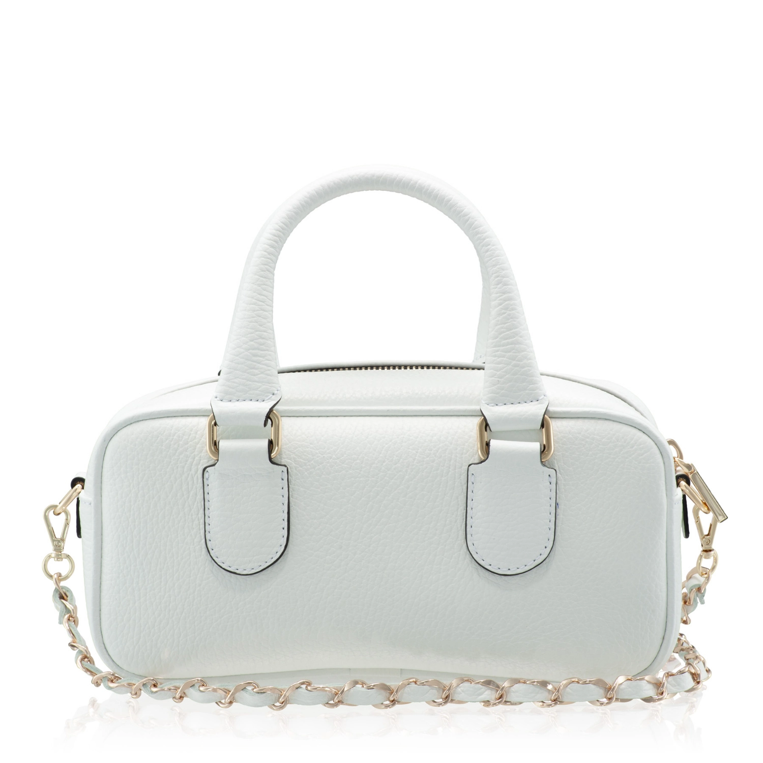 Imagine Geanta dama de Mana TINY 01 BOTTALATO ALB