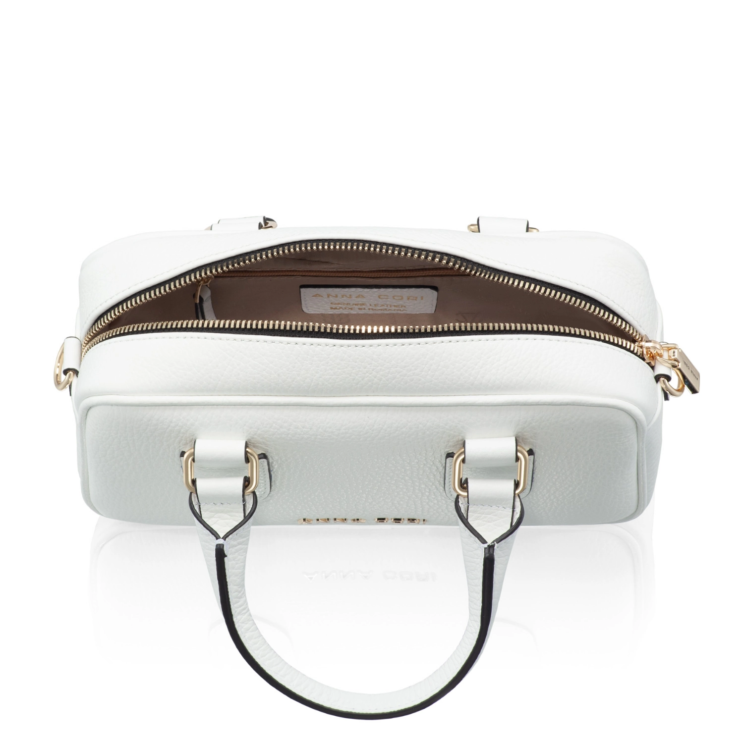 Imagine Geanta dama de Mana TINY 01 BOTTALATO ALB