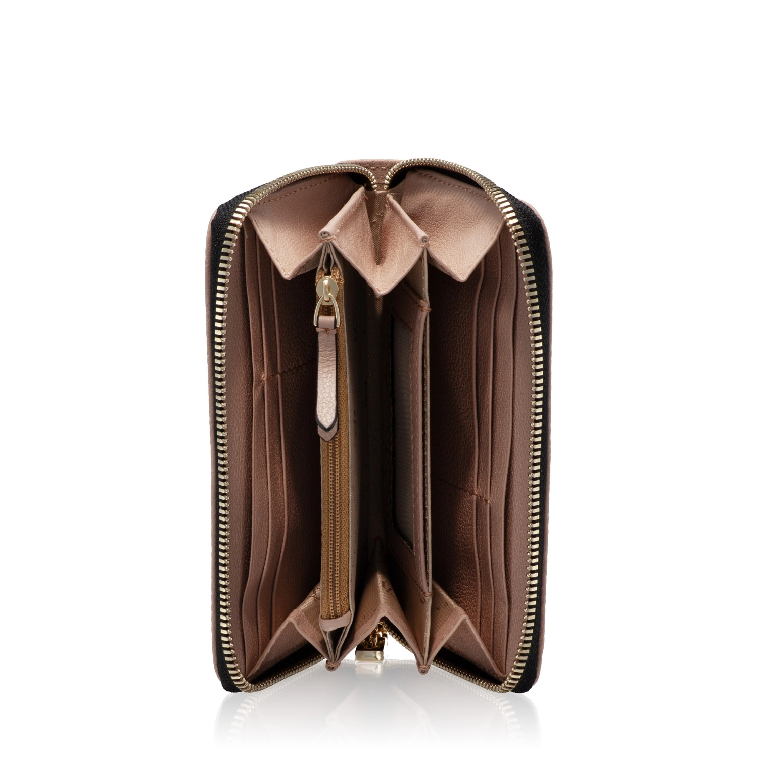 Снимка на ПОРТМОНЕ ДАМА ARIS BOTTALATO ТЕЛЕСЕН ЦВЯТ