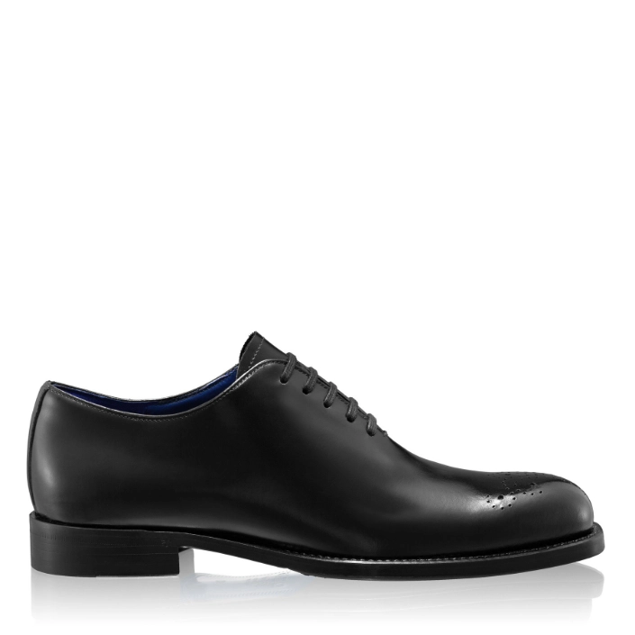 Picture of Men Handmade Elegant Shoes 7726 Vitello Black