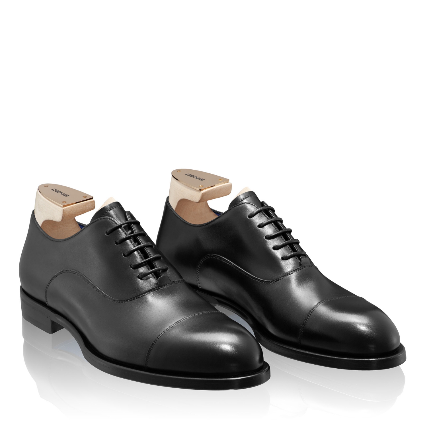 Picture of Men Handmade Elegant Shoes 7729 Vitello Black