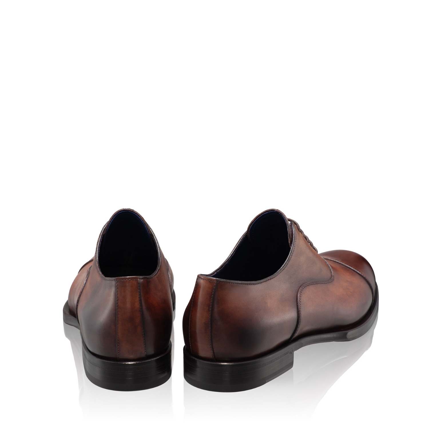 Picture of Men Handmade Elegant Shoes 7729 Vitello Brown
