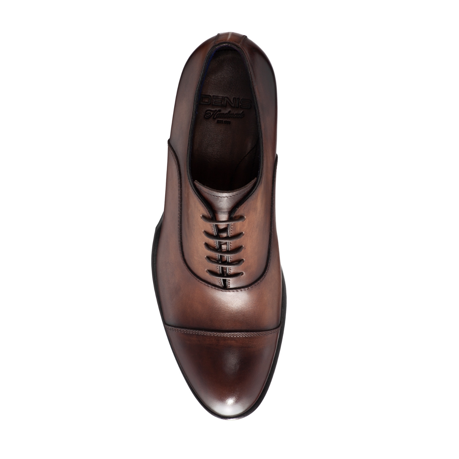 Picture of Men Handmade Elegant Shoes 7729 Vitello Brown