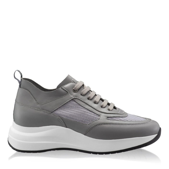Imagine Pantofi Sport Dama 8132 Vitello+Rete Gri