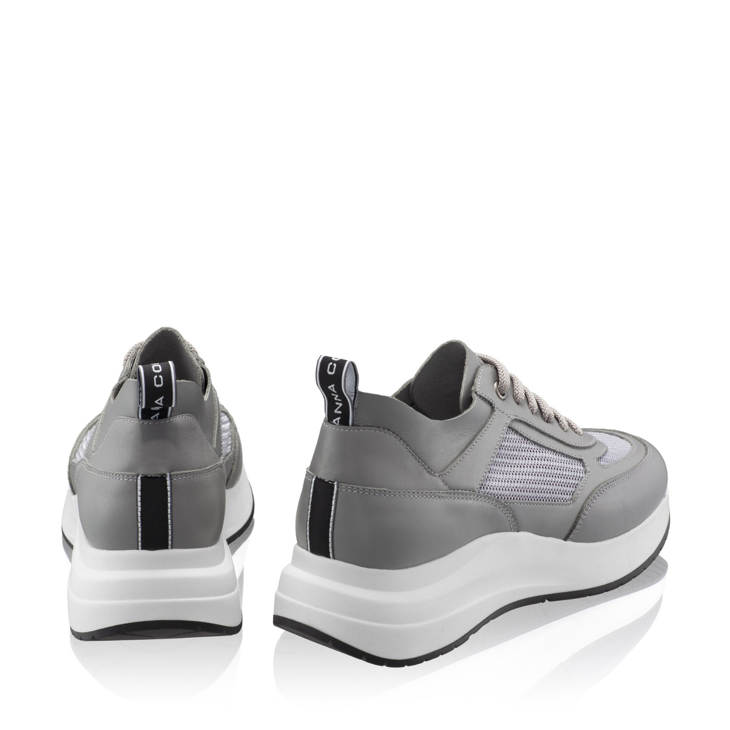 Снимка на Дамски спортни обувки 8132 Vitello+Rete Gri